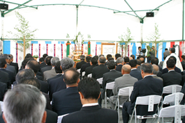 写真：地鎮祭